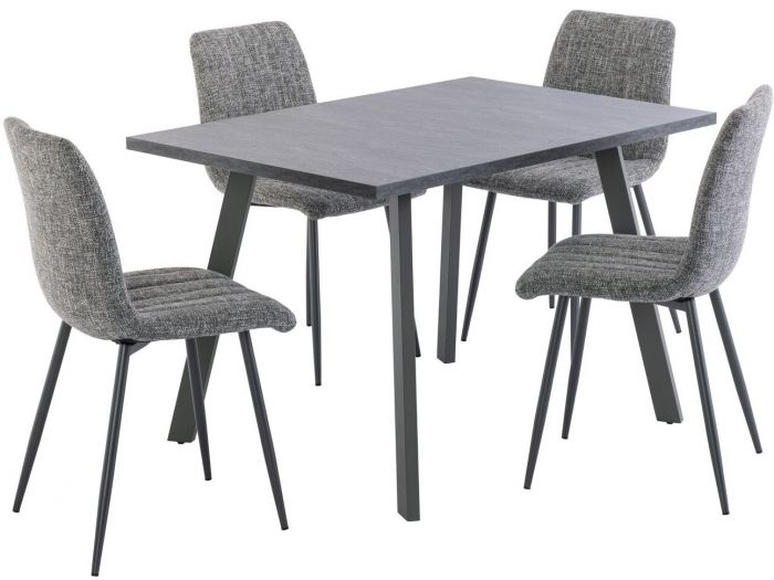 Slate grey store dining chairs