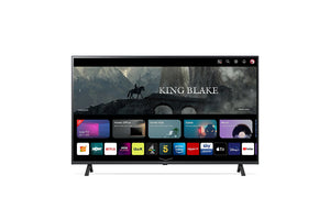 LG 55" UR78 UHD 4K SMART TV WIDE LEG BLACK