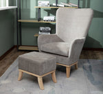 Caroline Armchair & Footstool