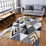 Mason Rug Grey/Mustard