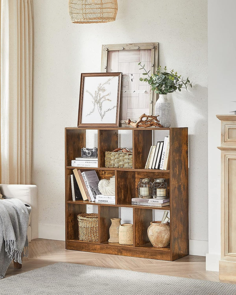 Rustic Cube Bookcase