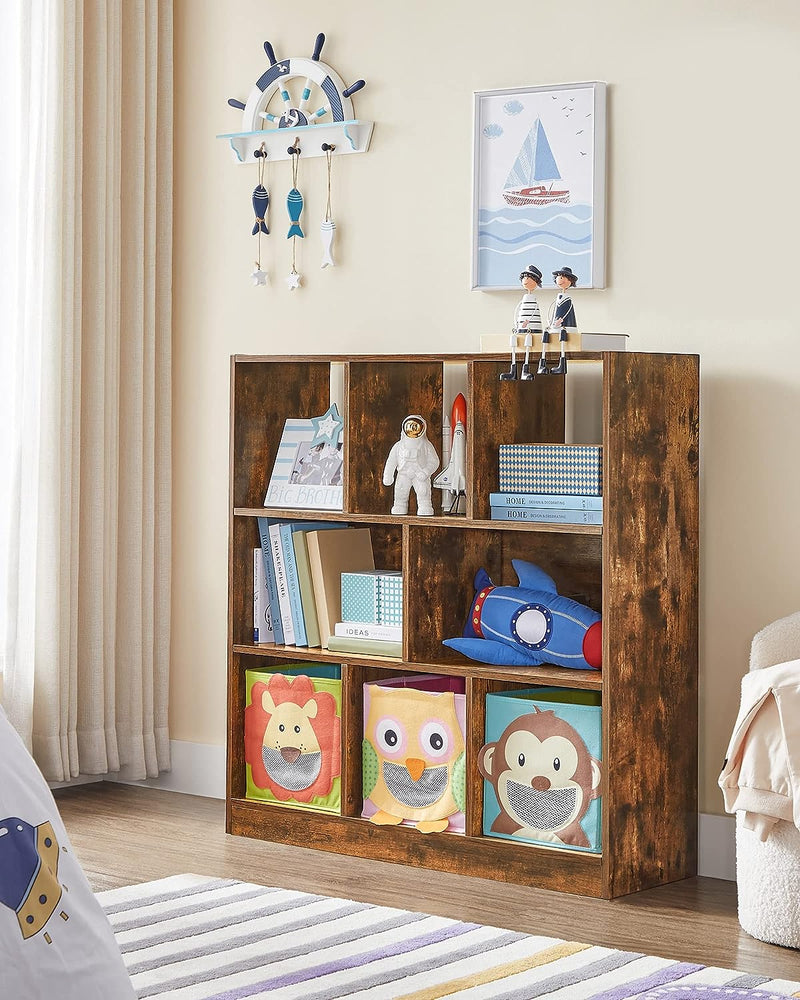 Rustic Cube Bookcase