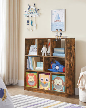 Rustic Cube Bookcase