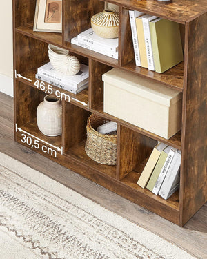 Rustic Cube Bookcase