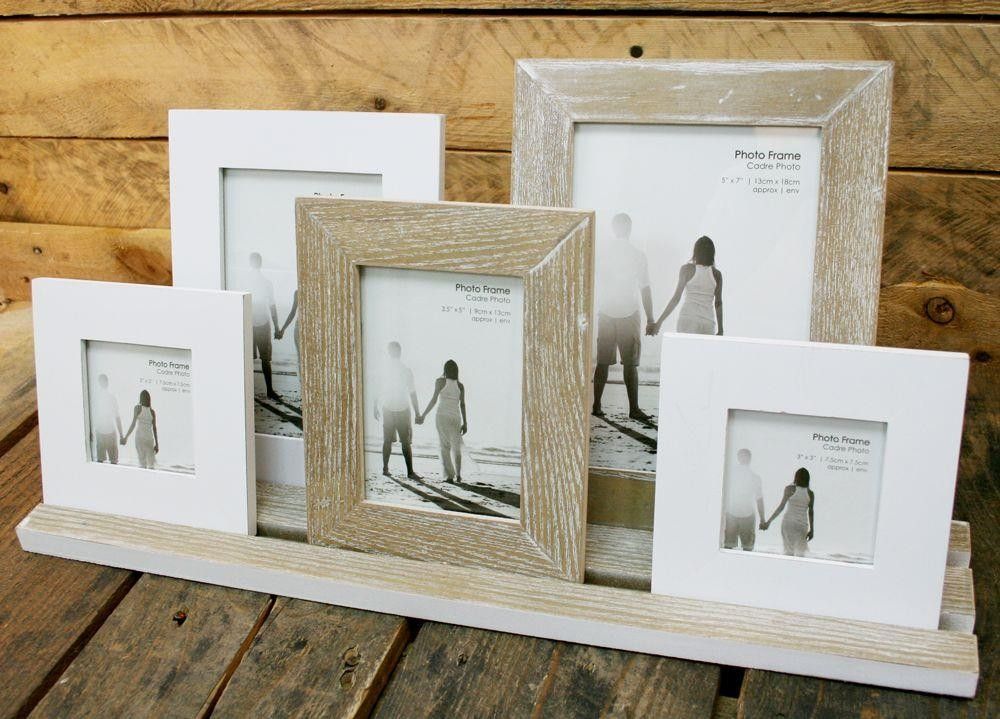 Rustic 5 Frames on a Tray