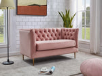 Belle - Velvet Love Seat - Owl & Trowel Ltd.