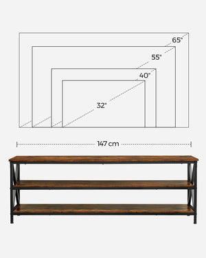 Large Rustic Tv Stand