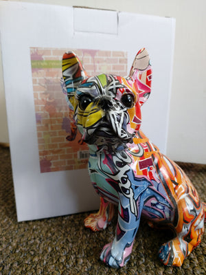 
            
                Laden Sie das Bild in den Galerie-Viewer, Graffiti Sitting French Bull Dog
            
        