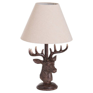 
            
                Load image into Gallery viewer, Stag Head Table Lamp
            
        