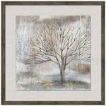 Framed Trees with Golf Leaf