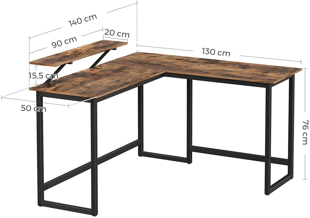 Corner Desk with Stand