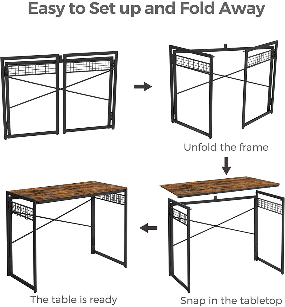 
            
                Load image into Gallery viewer, Rustic Folding Desk
            
        