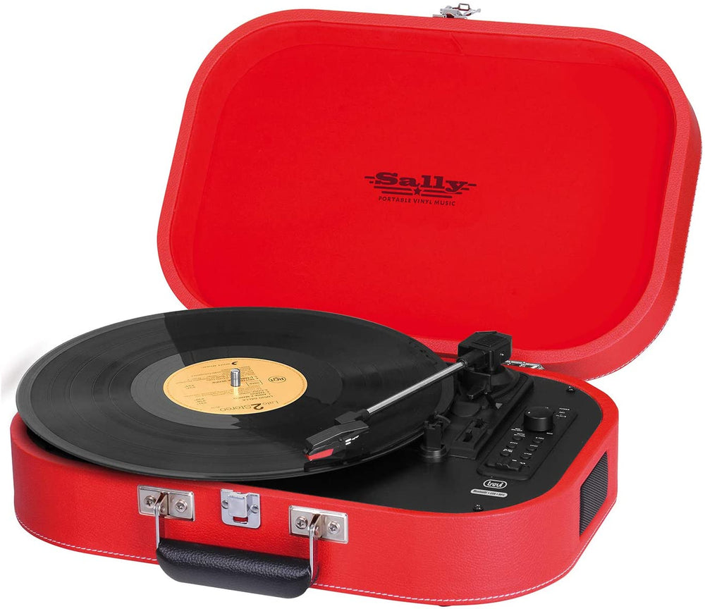 
            
                Load image into Gallery viewer, Sally Portable Record Player
            
        