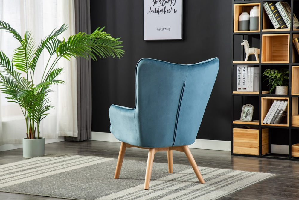 Kayla Velvet Chair - Owl & Trowel Ltd.