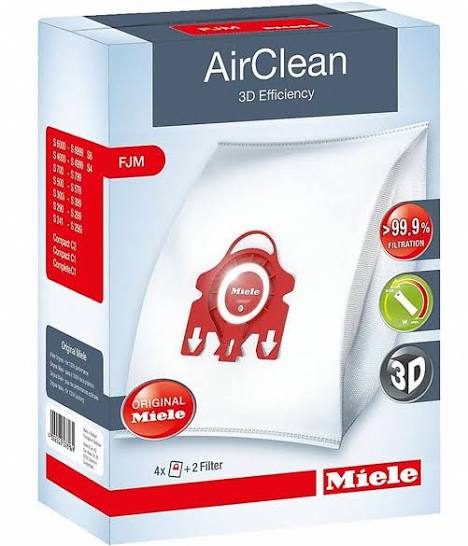 Miele FJM HyClean 3D Vacuum Bags 4pk - Owl & Trowel Ltd.