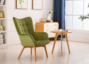 Kayla Velvet Chair - Owl & Trowel Ltd.
