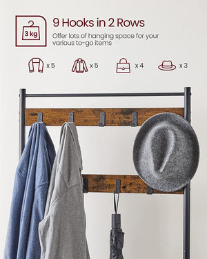 
            
                Load image into Gallery viewer, Hallway Clothes Rack
            
        