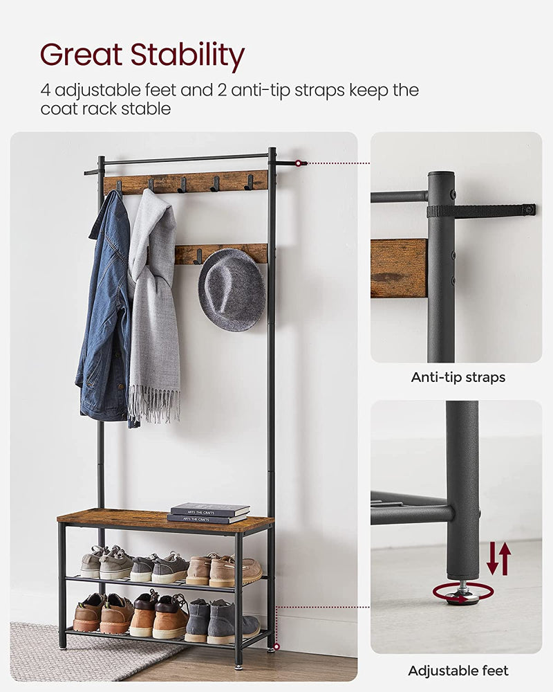 
            
                Load image into Gallery viewer, Hallway Clothes Rack
            
        