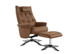 Orson Recliner w/Ottoman - Owl & Trowel Ltd.